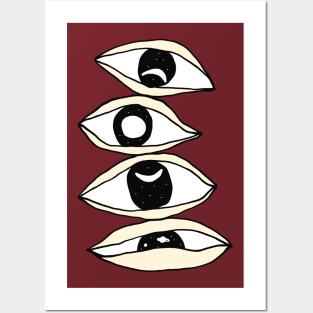 Cosmic Eye Stack Posters and Art